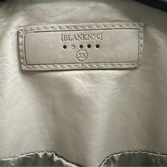 BLANK NYC Faux Leather Moto Jacket-Tan Brown - Picture 11 of 15